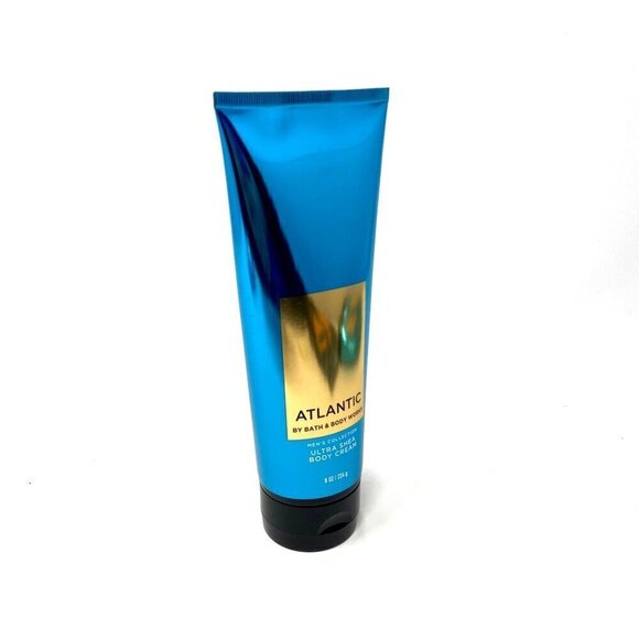 Bath & Body Works Men's Atlantic Body Cream Ultra Shea 8 Oz - Picture 1 of 7